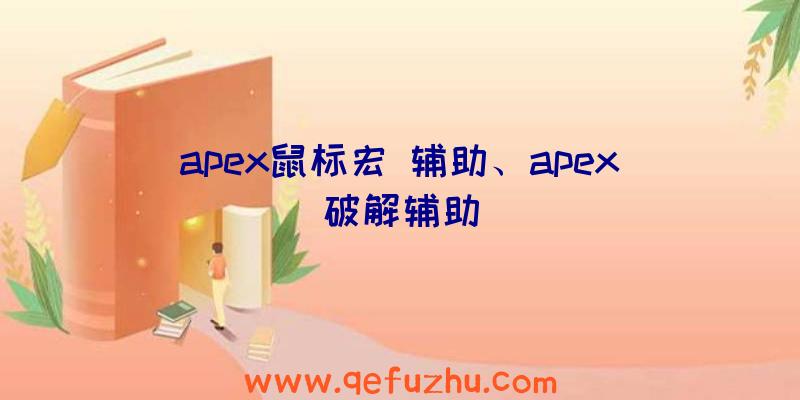 apex鼠标宏